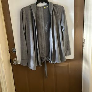 Cute open cardigan sweatshirt